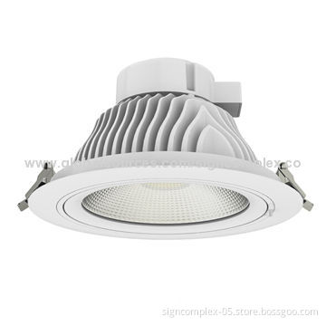 Luna COB 8-inch LED Downlight, Unique and Beautiful Design, Ensure Long Lifespan